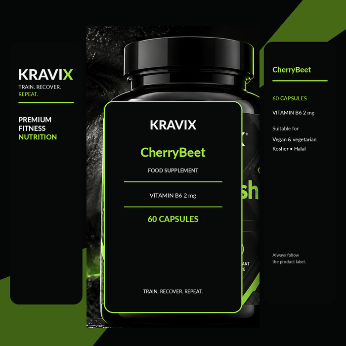 KRAVIX CherryBeet supplement product image