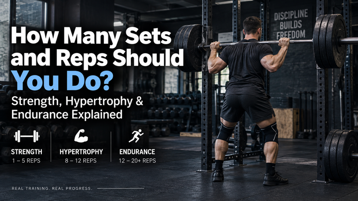 How Many Sets and Reps Should You Do? Strength, Hypertrophy & Endurance