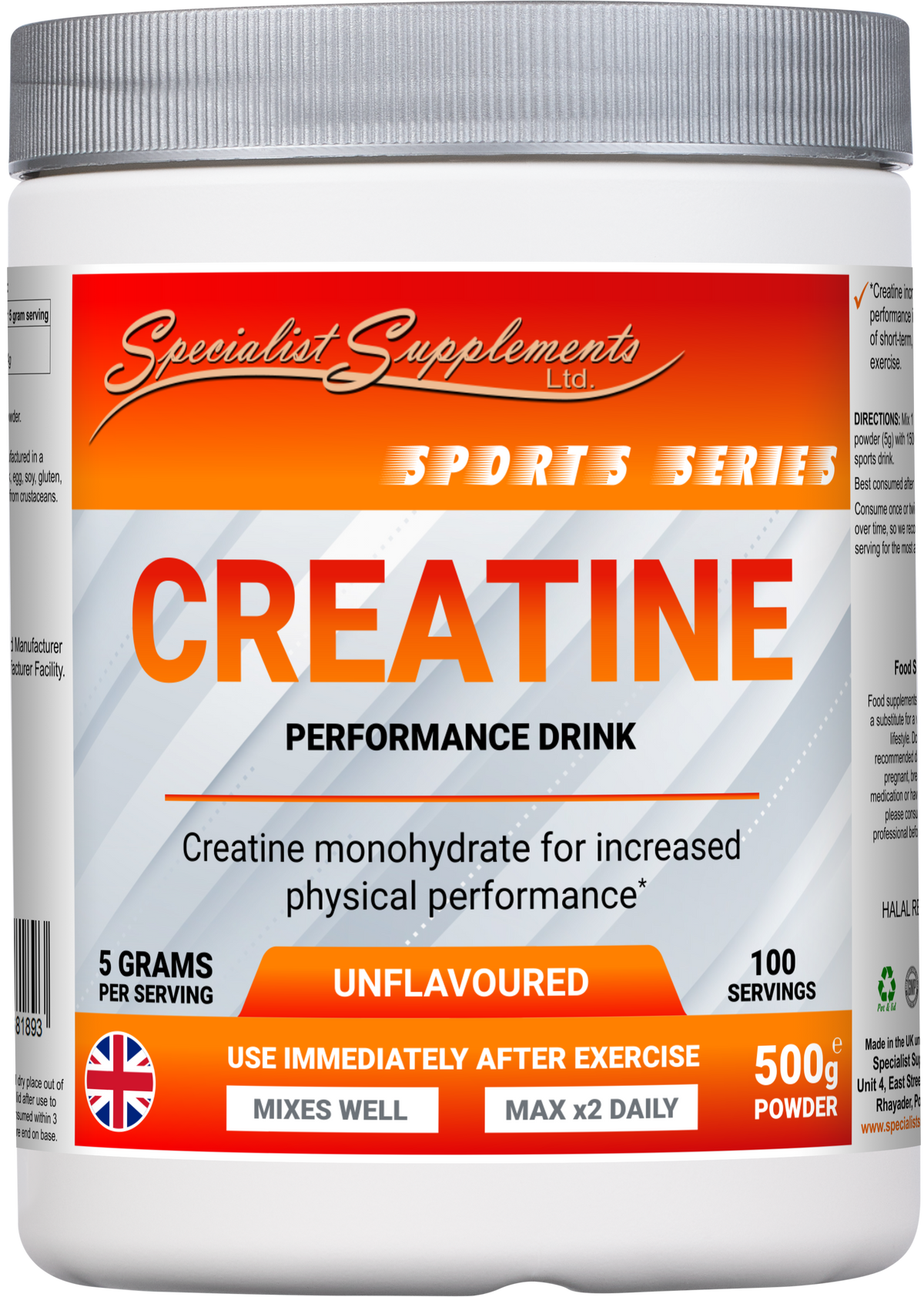 Creatine Powder – 500g supplement
