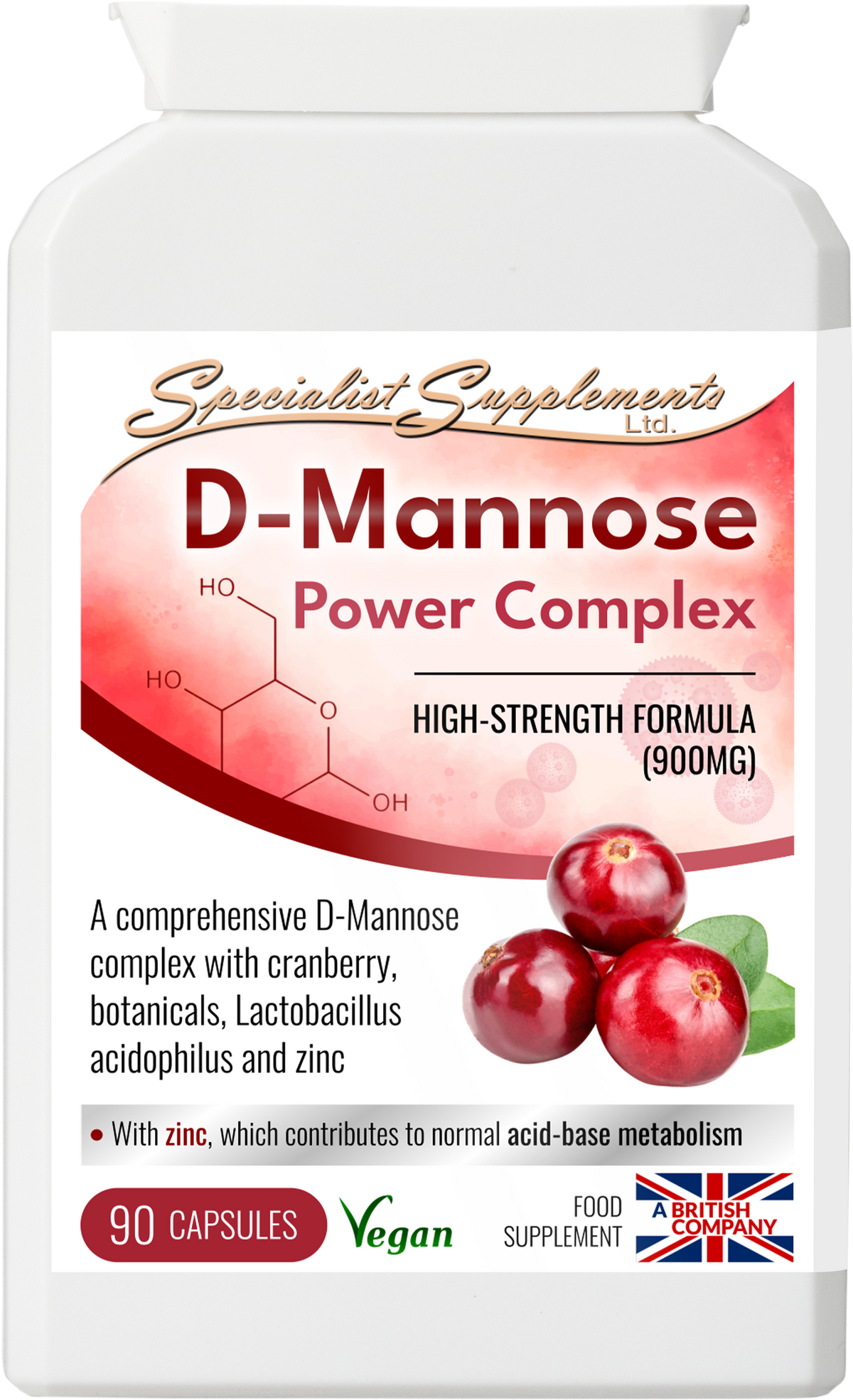 D-Mannose Power Complex supplement