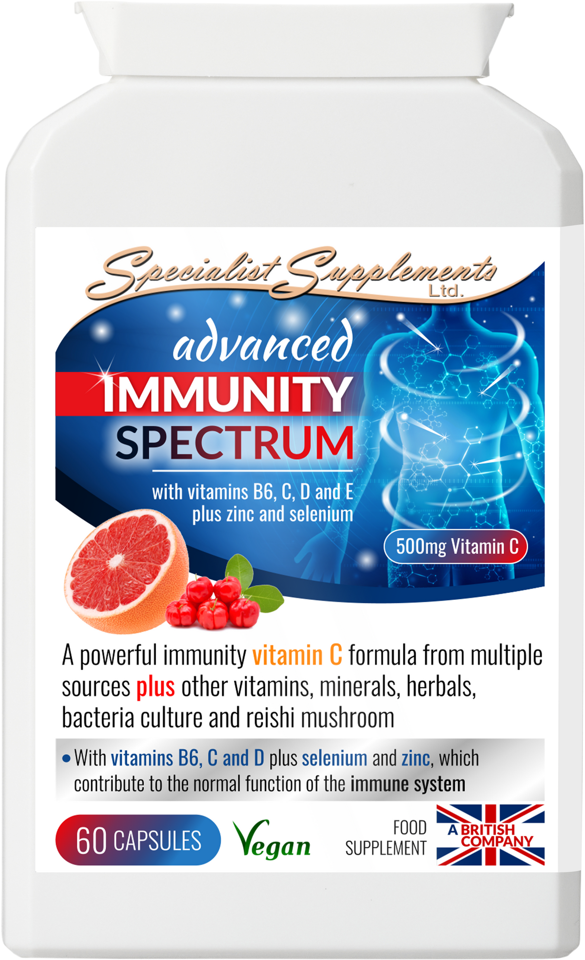 Advanced Immunity Spectrum supplement
