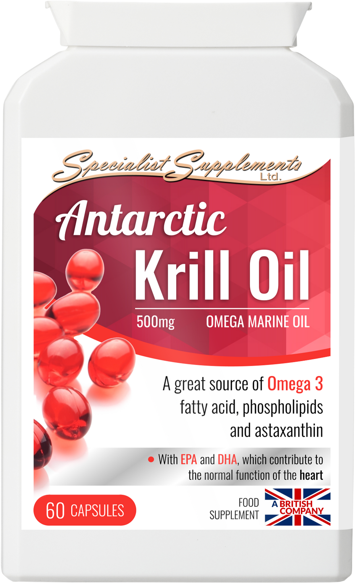 Antarctic Krill Oil supplement