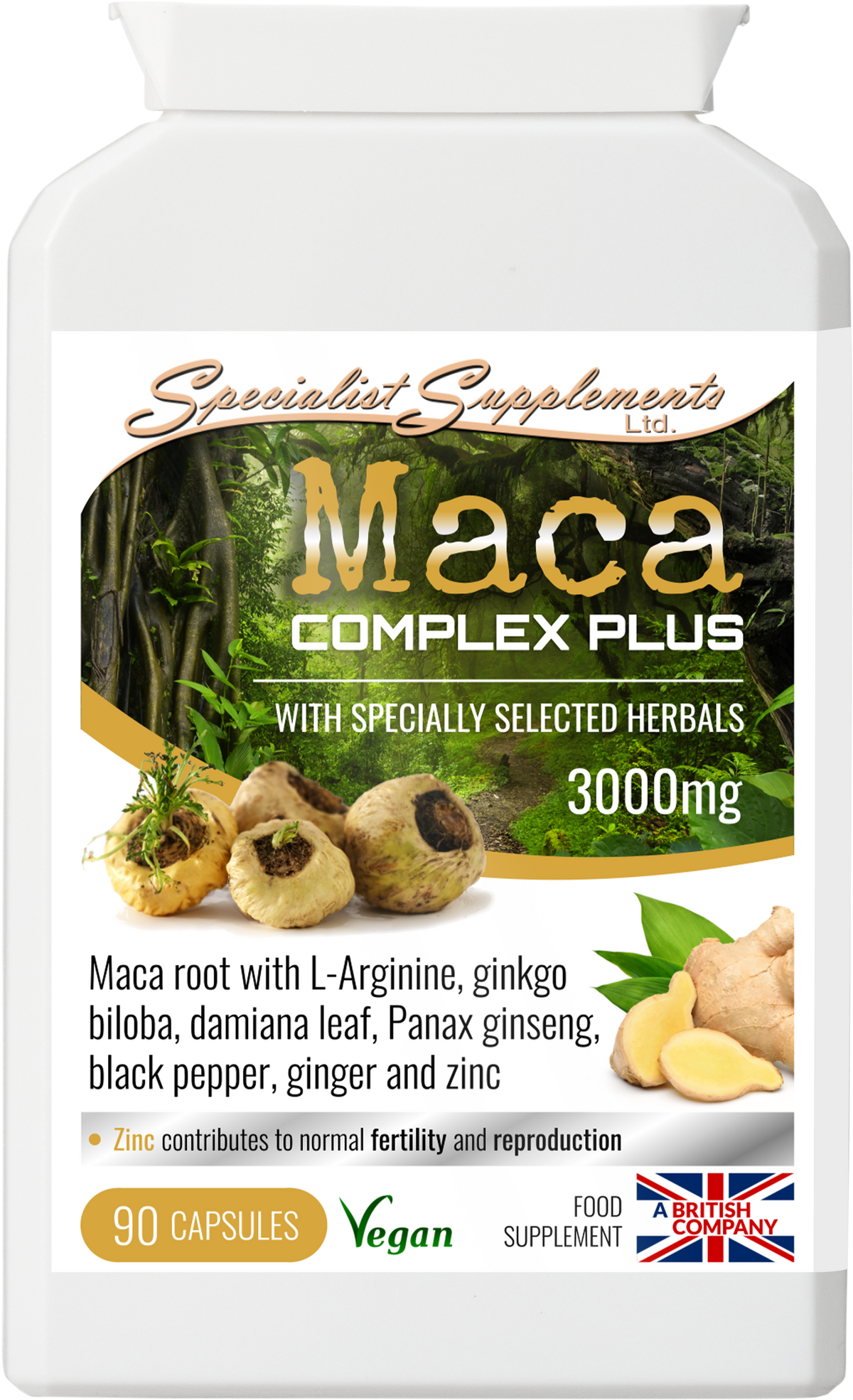 Maca Complex Plus supplement