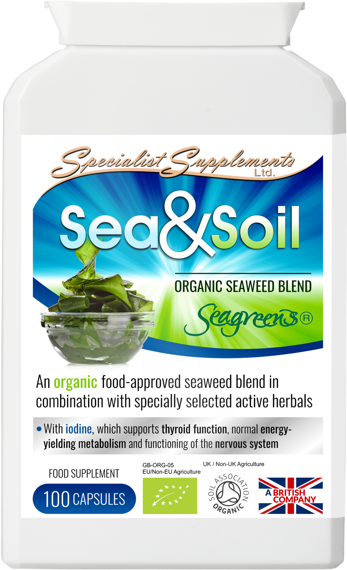 Sea & Soil (ORGANIC) supplement