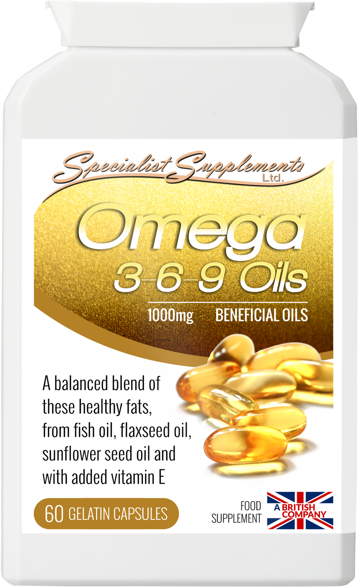 Omega 3-6-9 Oils supplement