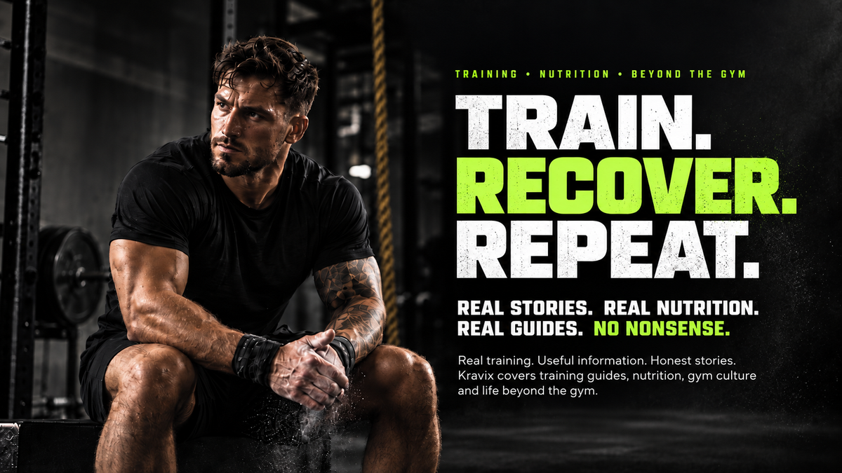 Kravix training, nutrition and gym culture