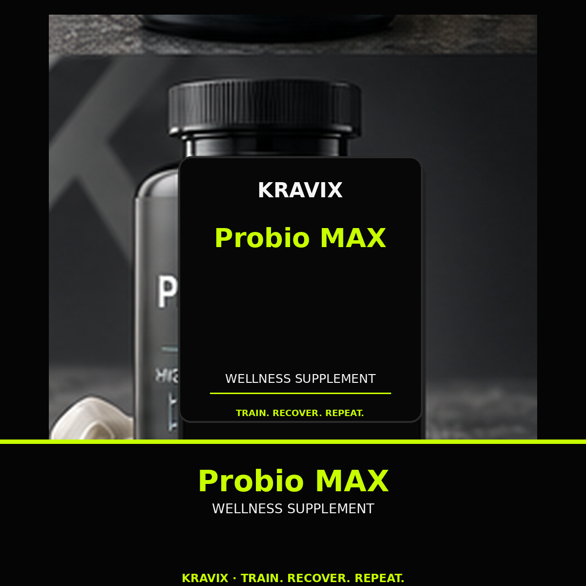 Kravix Probio MAX wellness supplement