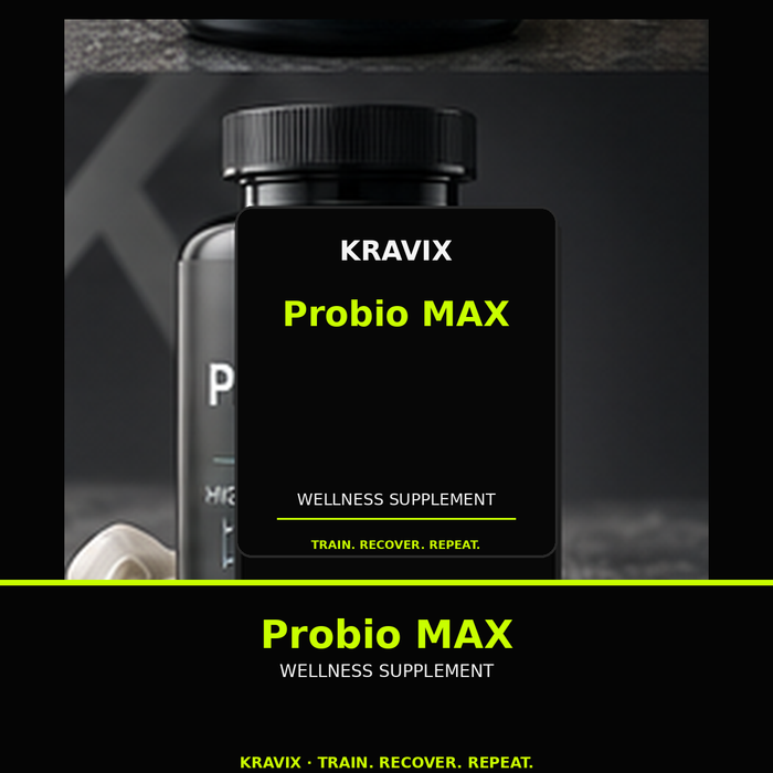 Kravix Probio MAX wellness supplement